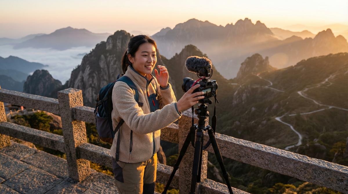 国产自拍旅行视频